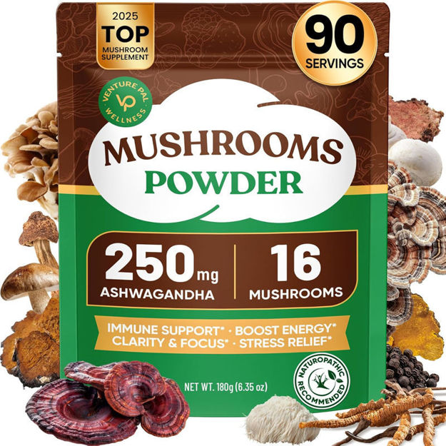 Picture of Mushroom Adaptogens Ashwagandha
