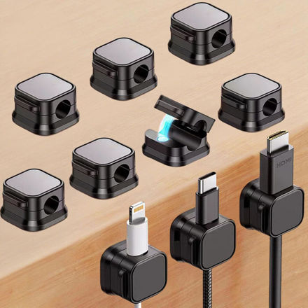 Picture of Organizer Magnetic Adhesive Management Nightstand