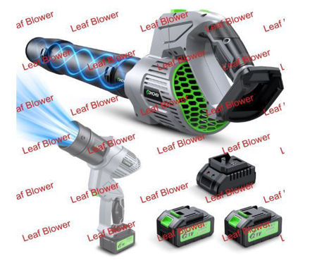 Picture of Leaf Blower 500000RPM Batteries Lightweight