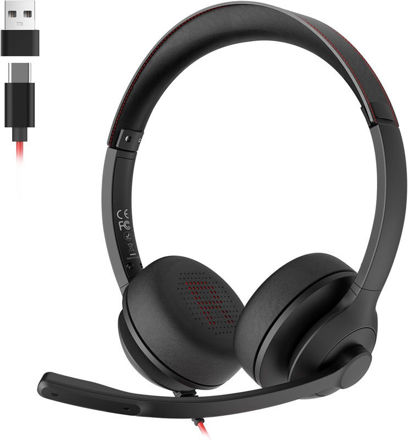 Picture of USB Headset Microphone PC Lightweight