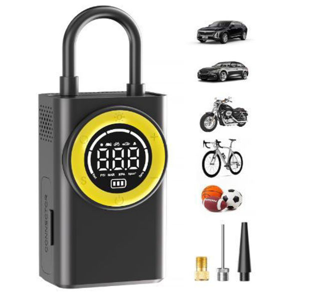 Picture of Inflator Portable Compressor Cordless Motorcycle