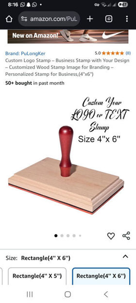 Picture of Custom Logo Stamp