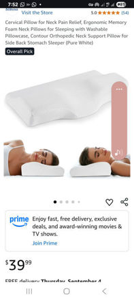 Picture of Cervical Ergonomic Sleeping Pillowcase Orthopedic