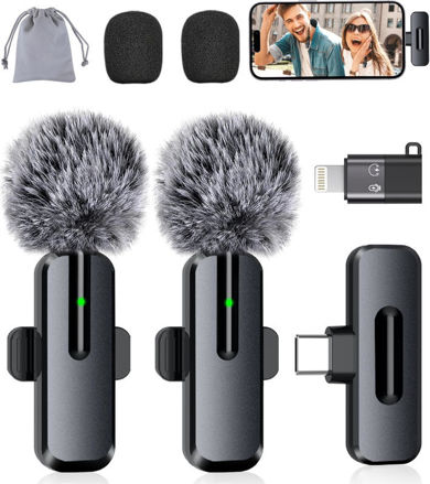 Picture of Wireless Mini Microphone iPhone Clip