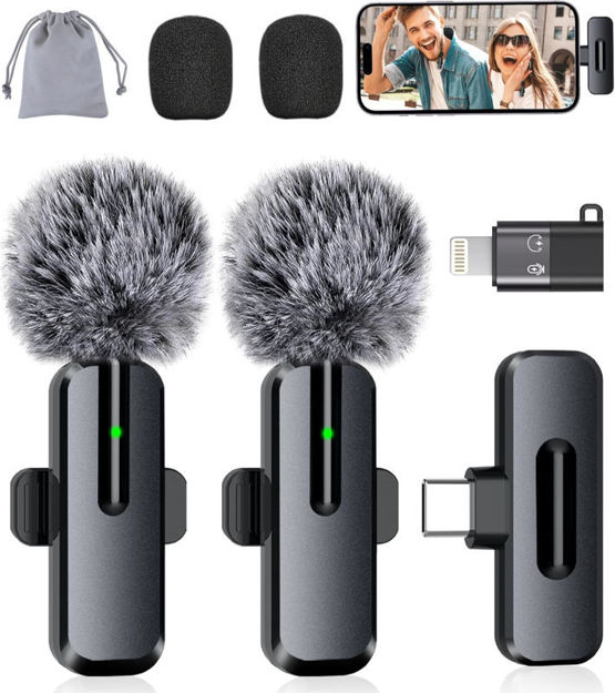 Picture of Wireless Mini Microphone iPhone Clip