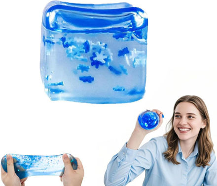 Picture of Stress Relief Squishy SnowflakeWater Droplet