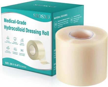 Show details for Hydrocolloid Medical Grade Bandages Tape Cut Waterproof Picture of Hydrocolloid Medical Grade Bandages Tape Cut Waterproof