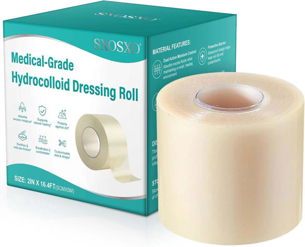Picture of Hydrocolloid Medical Grade Bandages Tape Cut Waterproof