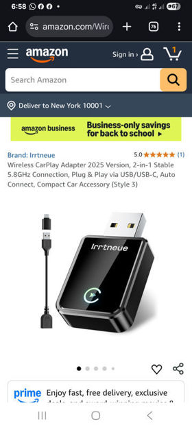 Picture of Wireless CarPlay Adapter