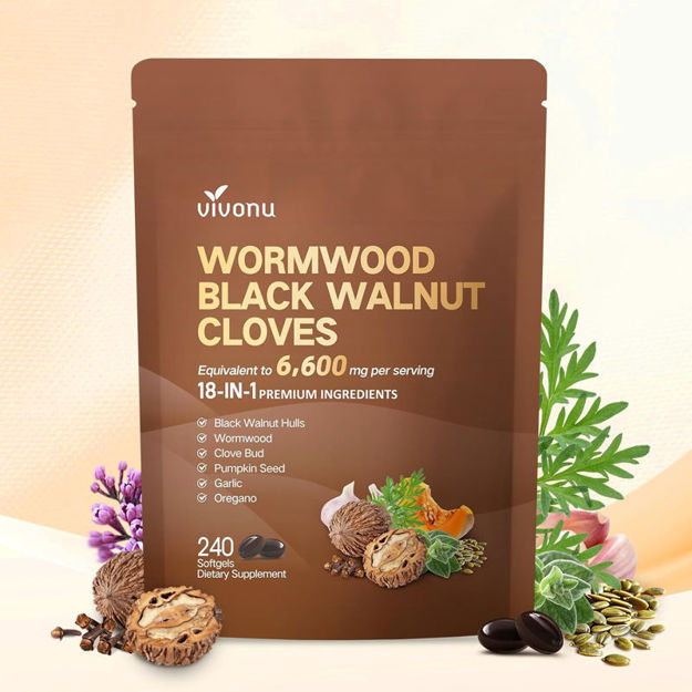 Picture of Wormwood Capsules Intestinal Supplement Berberine