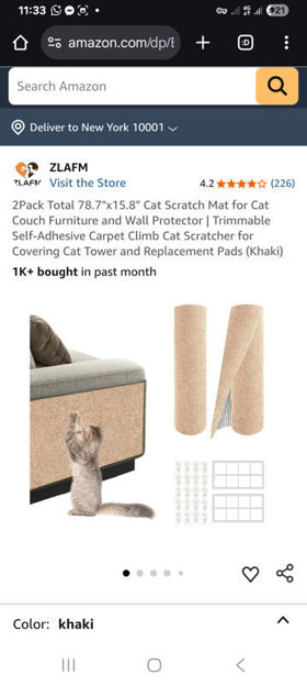 Picture of Furniture Protector Trimmable Self Adhesive Replacement