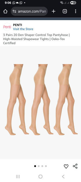 Picture of Pantyhose High Waisted Shapewear Oeko Tex Certified