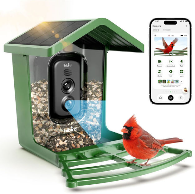 Picture of Species Powered Birdhouse Backyard Birdwatching