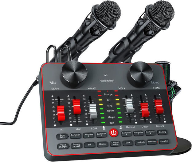 Picture of Equipment Condenser Microphone Interface Streaming