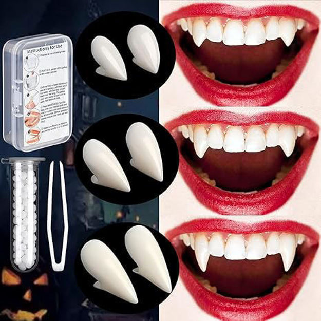 Picture of Vampire Teeth Fangs Halloween Accessories