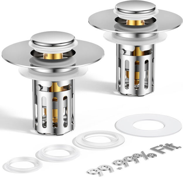 Picture of Metal Bathroom Sink Drain Strainer